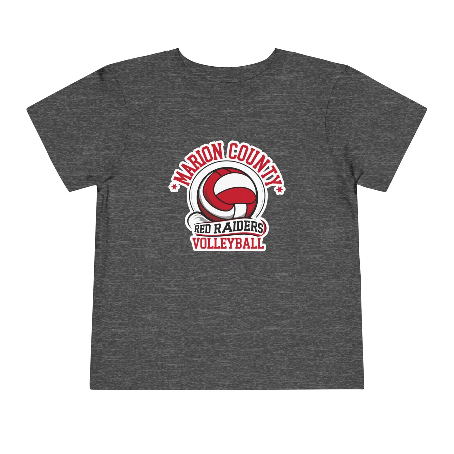 Toddler Tee \ Marion County Red Raiders Volleyball \ MCV1