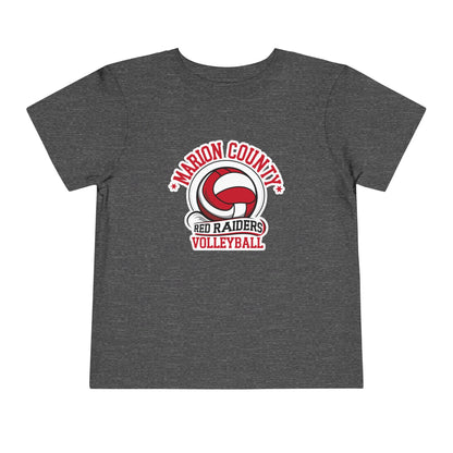 Toddler Tee \ Marion County Red Raiders Volleyball \ MCV1