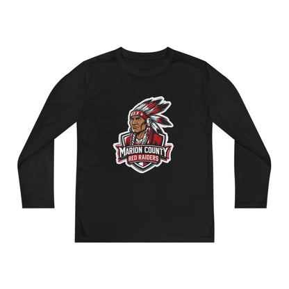 Youth Long Sleeve Tee \ Marion County Red Raiders \ MC2