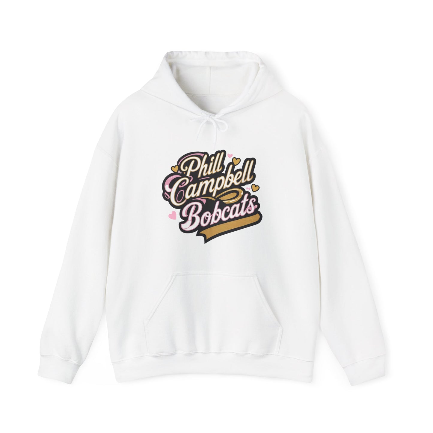Adult Hoodie Sweatshirt \ Phill Campbell Bobcats \ PCBG1