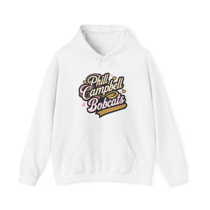 Adult Hoodie Sweatshirt \ Phill Campbell Bobcats \ PCBG1