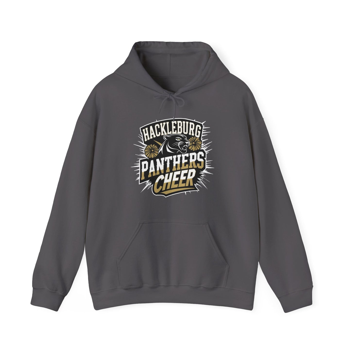Adult Hoodie Sweatshirt \ Hackleburg Panthers Cheer \ HPC1