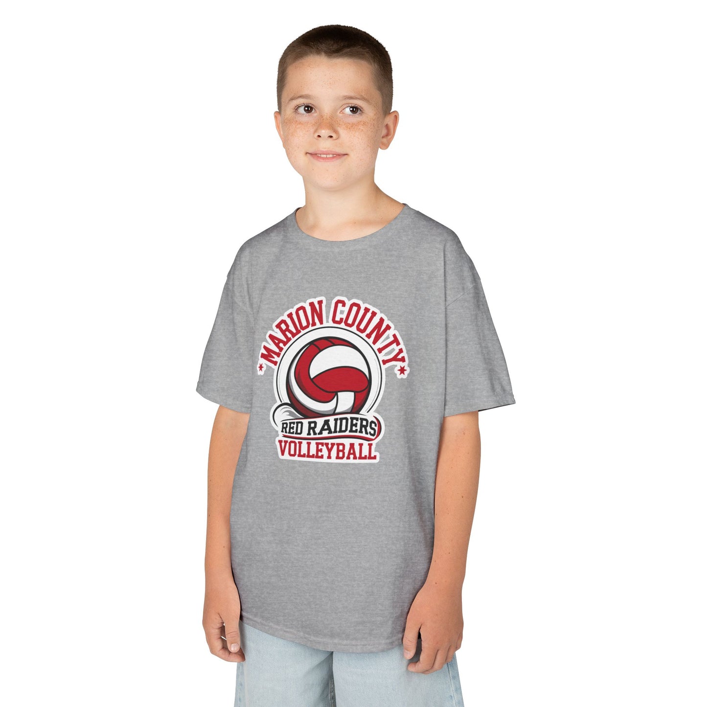Youth Tee \ Marion County Red Raiders Volleyball \ MCV1