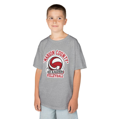 Youth Tee \ Marion County Red Raiders Volleyball \ MCV1