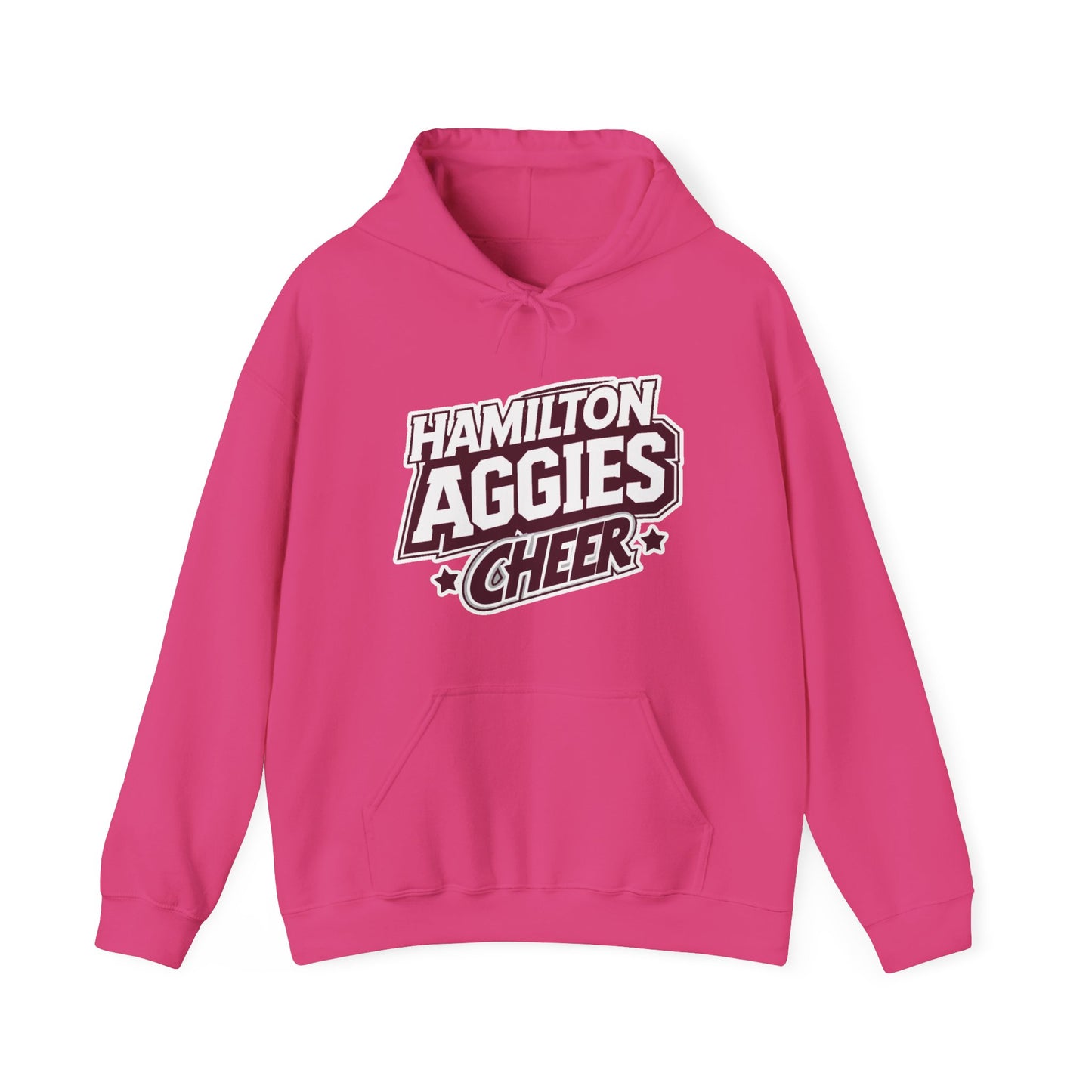 Adult Hoodie Sweatshirt \ Hamilton Aggies Cheer \ HAC1