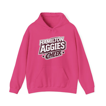 Adult Hoodie Sweatshirt \ Hamilton Aggies Cheer \ HAC1
