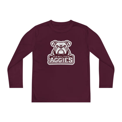 Youth Long Sleeve Tee \ Hamilton Aggies \ HA4