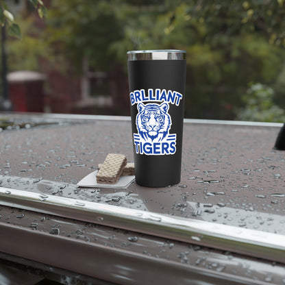 22oz Copper Insulated Tumbler \ Brilliant Tigers \ BT1