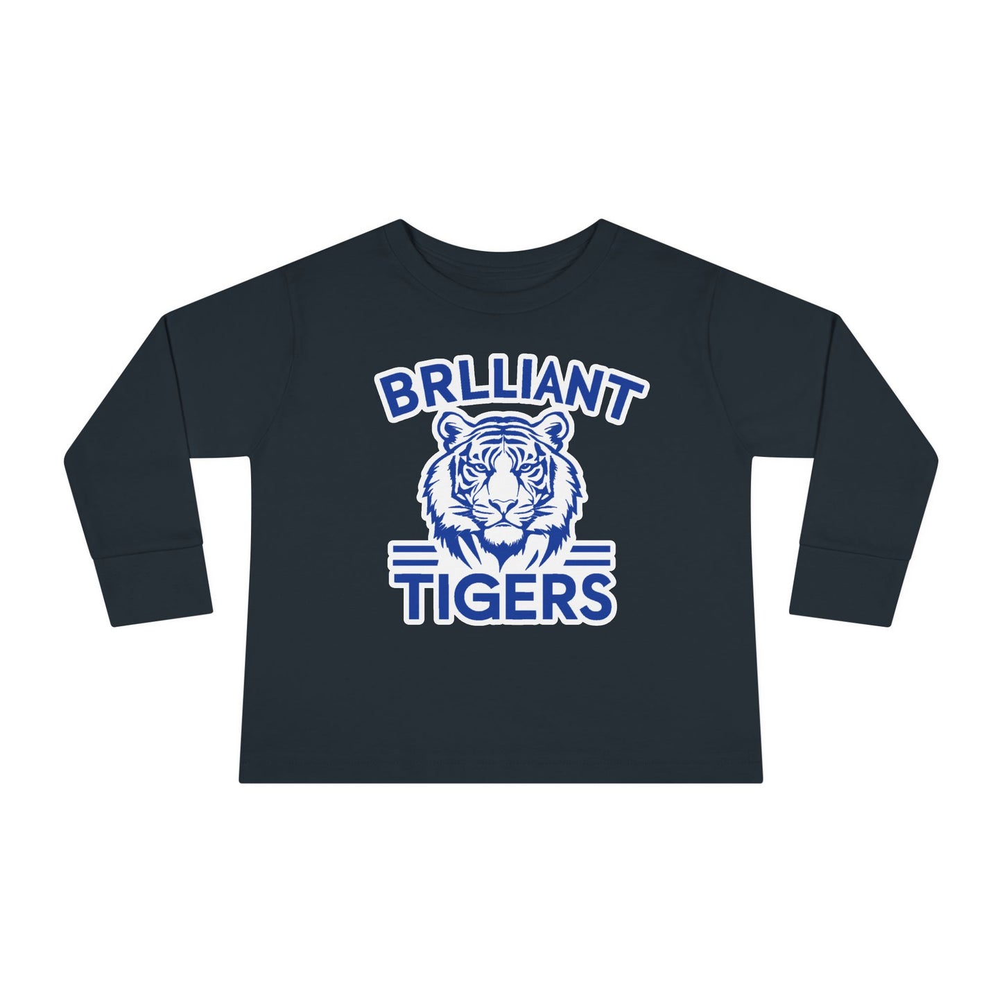 Toddler Long Sleeve Tee \ Brilliant Tigers \ BT1