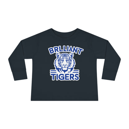 Toddler Long Sleeve Tee \ Brilliant Tigers \ BT1