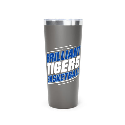 22oz Copper Insulated Tumbler \ Brilliant Tigers Basketball \ BTBK2