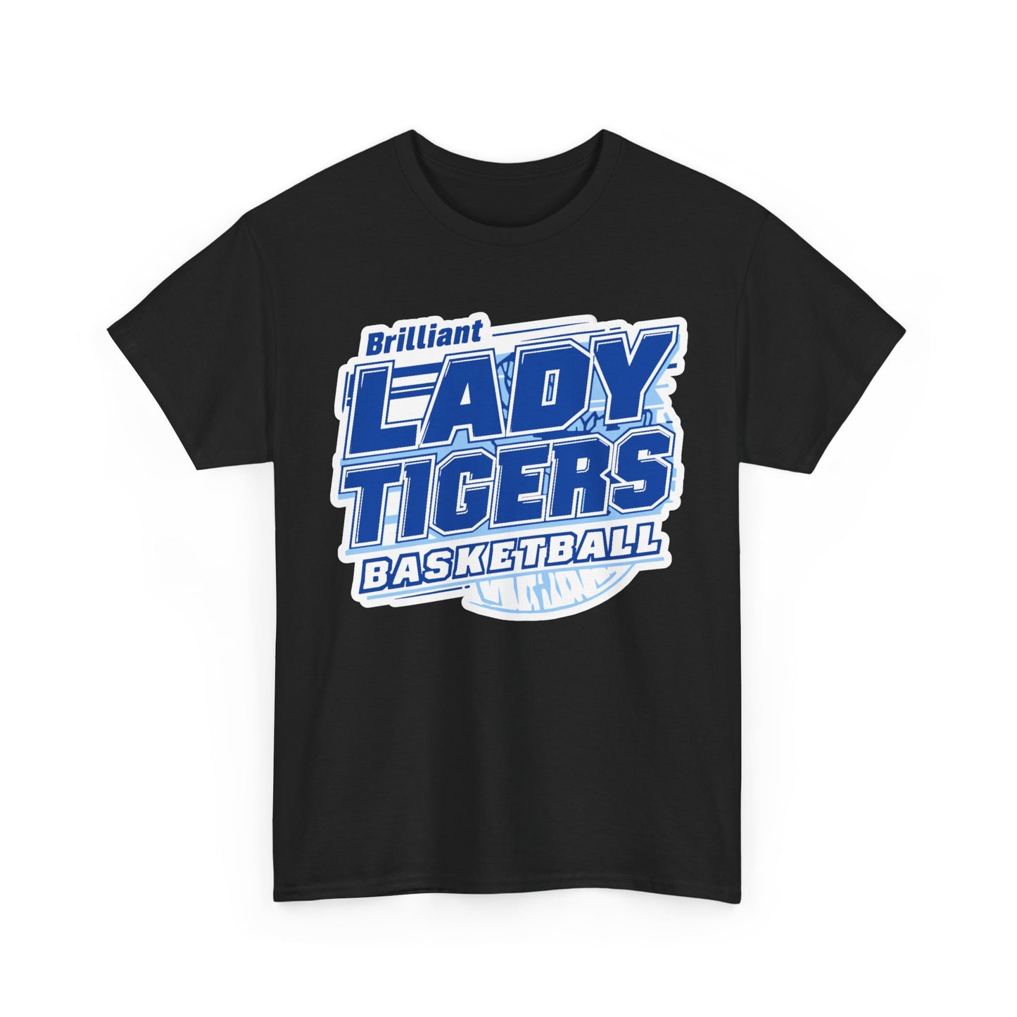 Adult Tee \ Brilliant Tigers Basketball \ BTBKG2