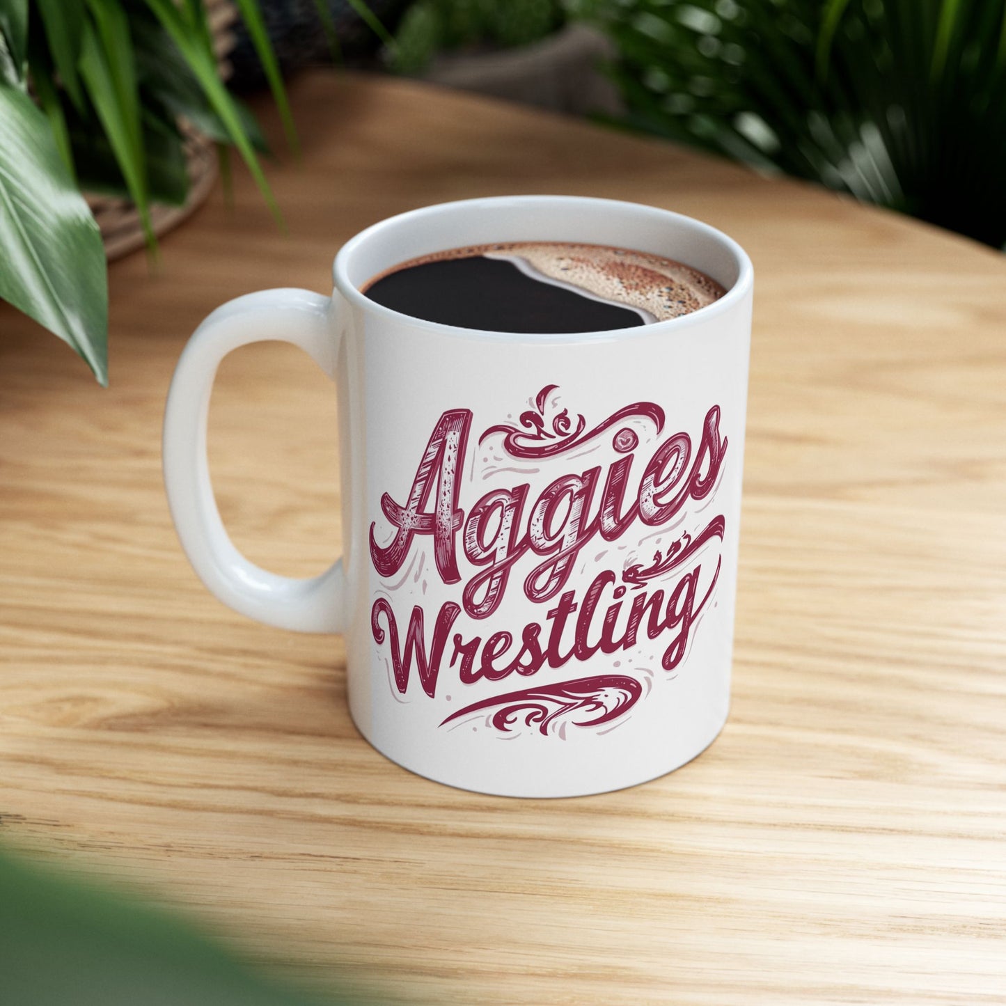 Coffee Mug \ Hamilton Aggies Wrestling \ HAWG2