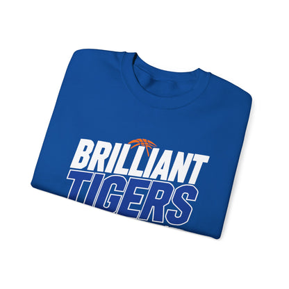 Adult Crewneck Sweatshirt \ Brilliant Tigers Basketball \ BTBK1