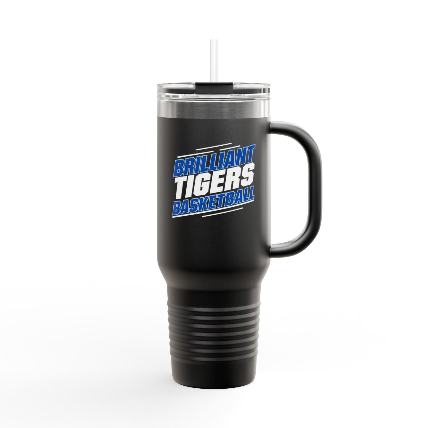 40oz Insulated Tumbler \ Brilliant Tigers Basketball \ BTBK2