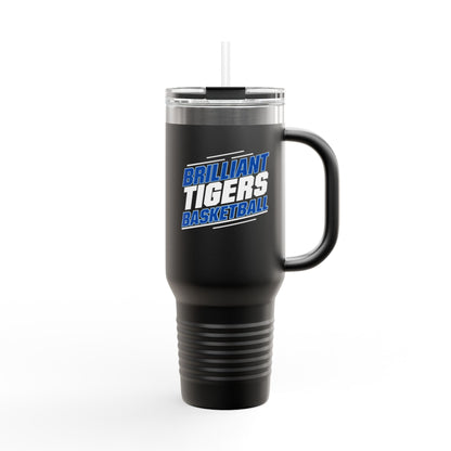 40oz Insulated Tumbler \ Brilliant Tigers Basketball \ BTBK2