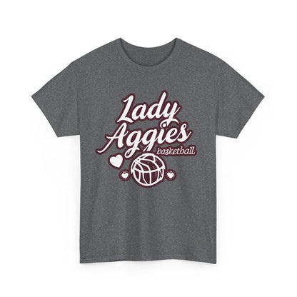 Adult Tee \ Hamilton Aggies Basketball \ HABKG2