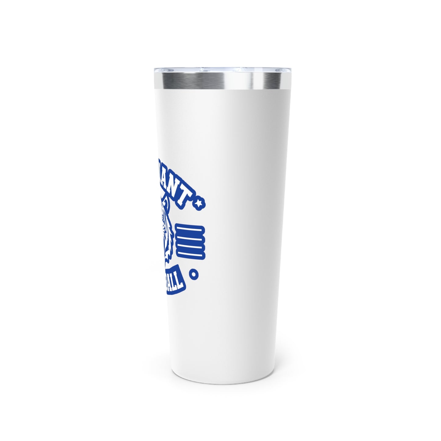 22oz Copper Insulated Tumbler \ Brilliant Tigers Football \ BTF2