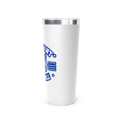 22oz Copper Insulated Tumbler \ Brilliant Tigers Football \ BTF2