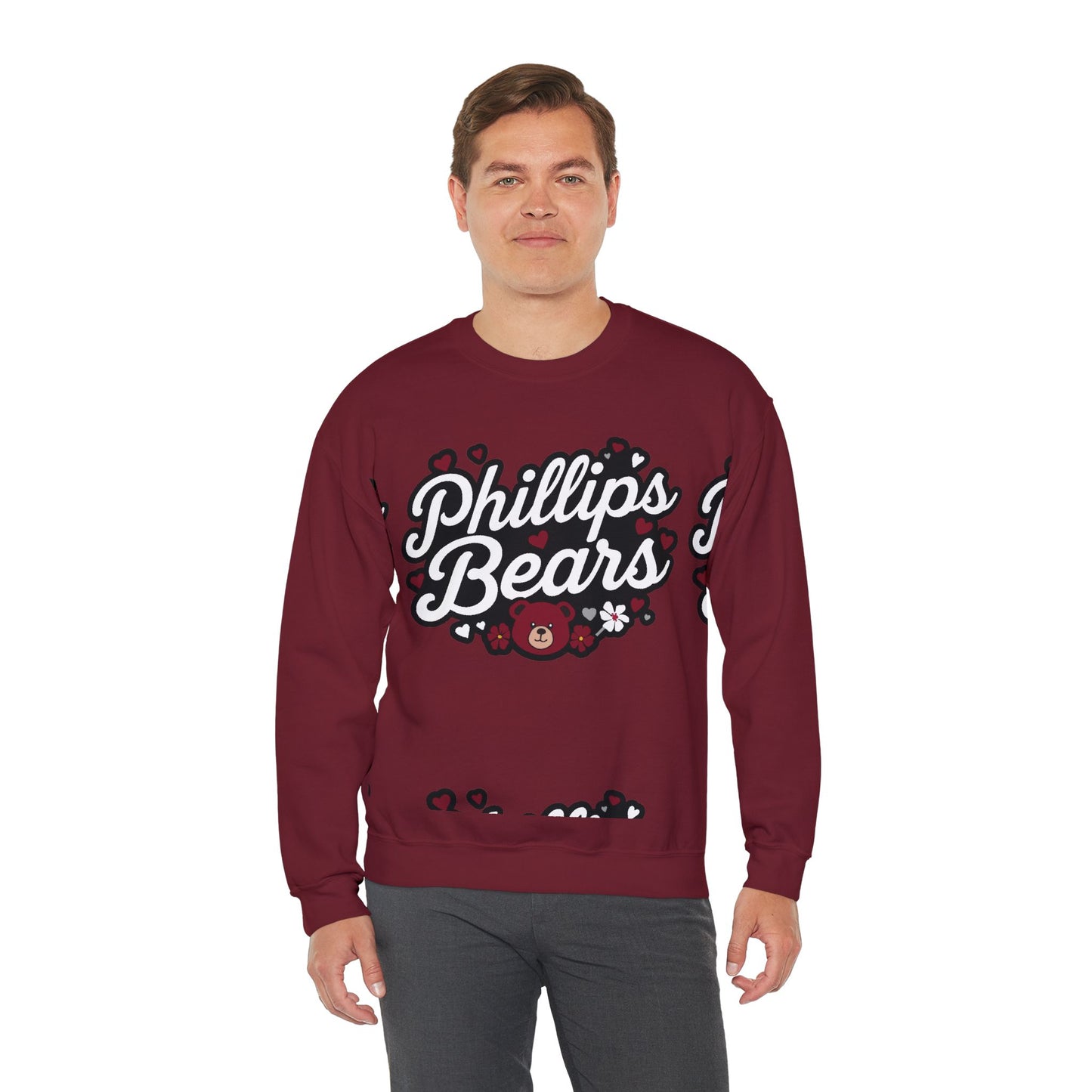 Adult Crewneck Sweatshirt \ Phillip's Bears \ PBG1