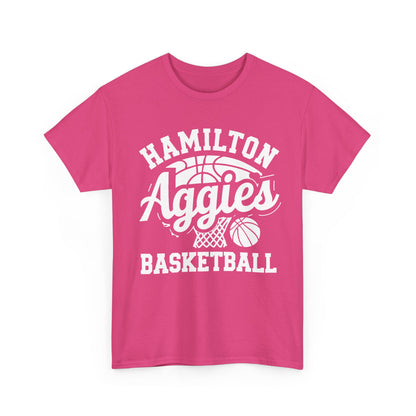Adult Tee \ Hamilton Aggies Basketball \ HABKG1