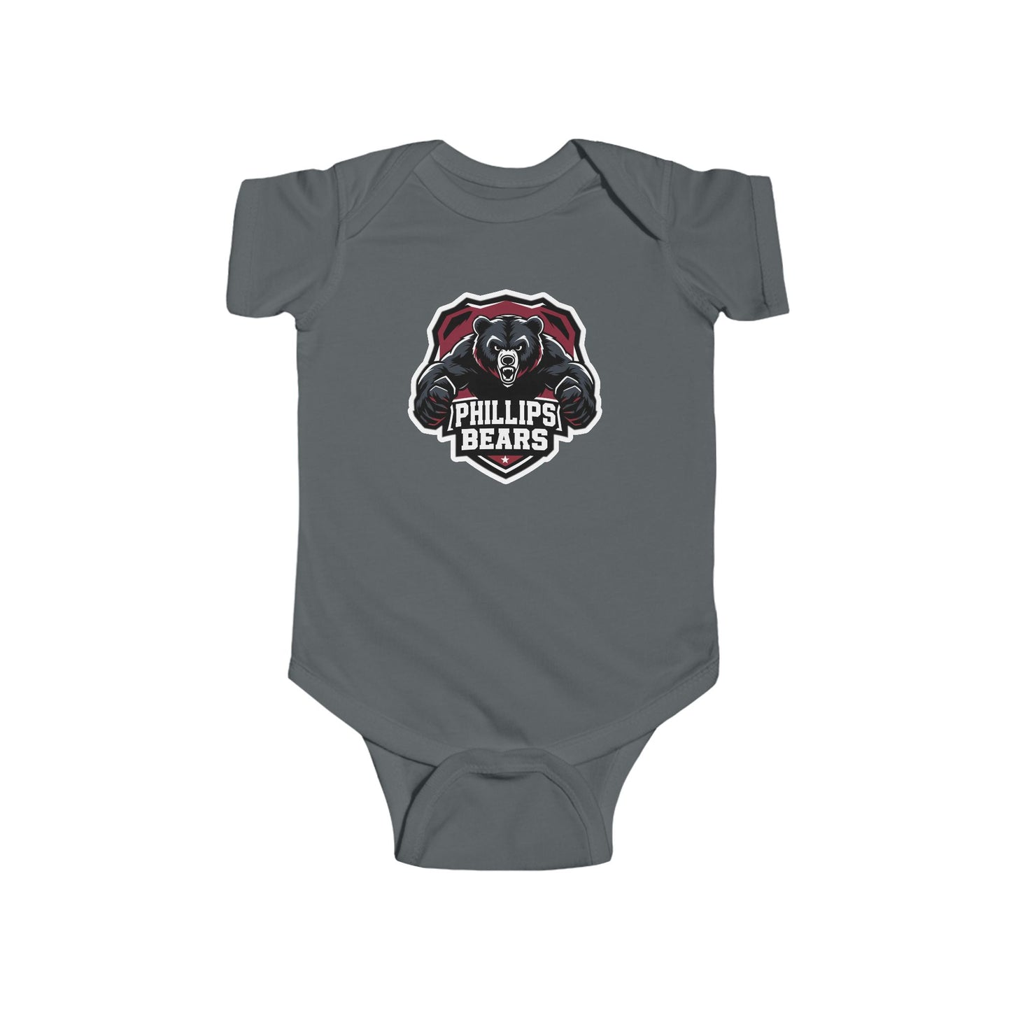 Short Sleeve Baby Bodysuit \ Phillips Bears \ PB2