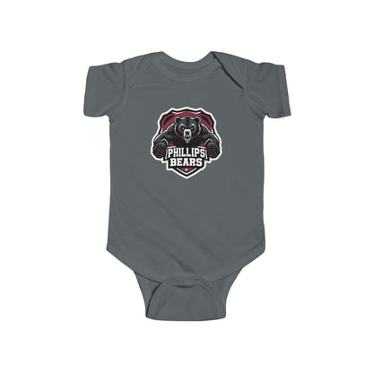 Short Sleeve Baby Bodysuit \ Phillips Bears \ PB2