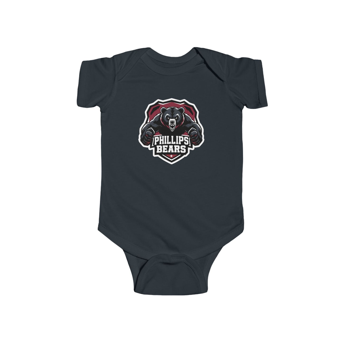 Short Sleeve Baby Bodysuit \ Phillips Bears \ PB2