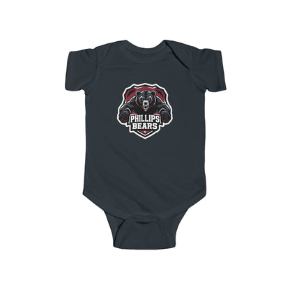 Short Sleeve Baby Bodysuit \ Phillips Bears \ PB2