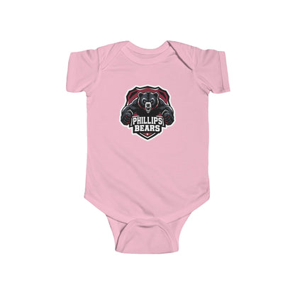 Short Sleeve Baby Bodysuit \ Phillips Bears \ PB2