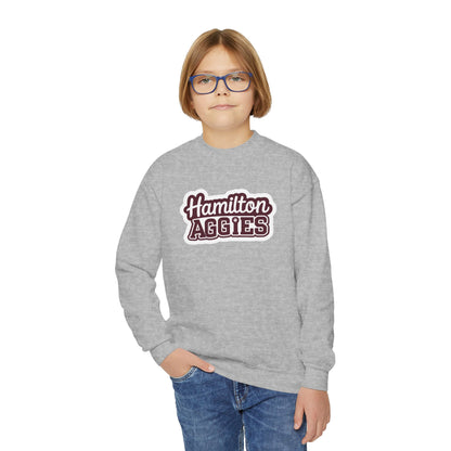 Youth Crewneck Sweatshirt \ Hamilton Aggies \ HAG2