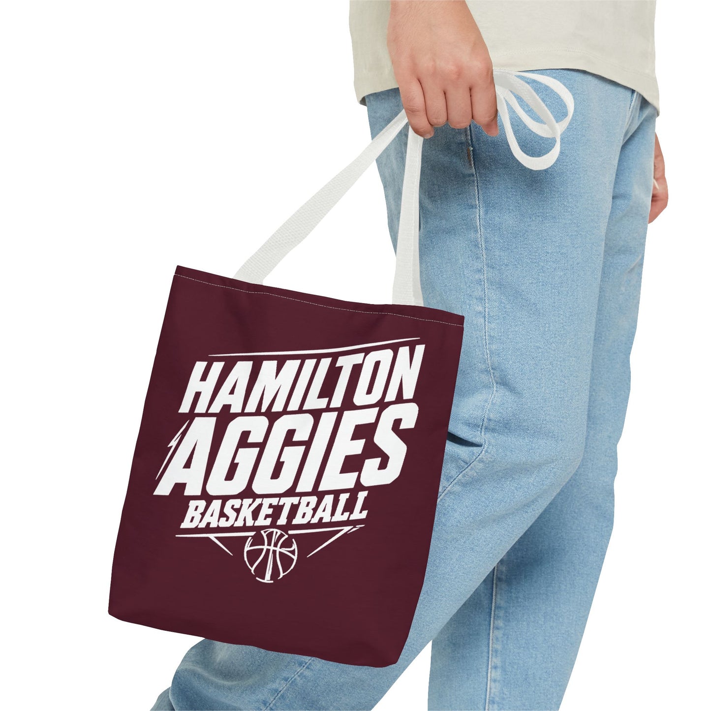 Tote Bag \ Hamilton Aggies Basketball \ HABK2