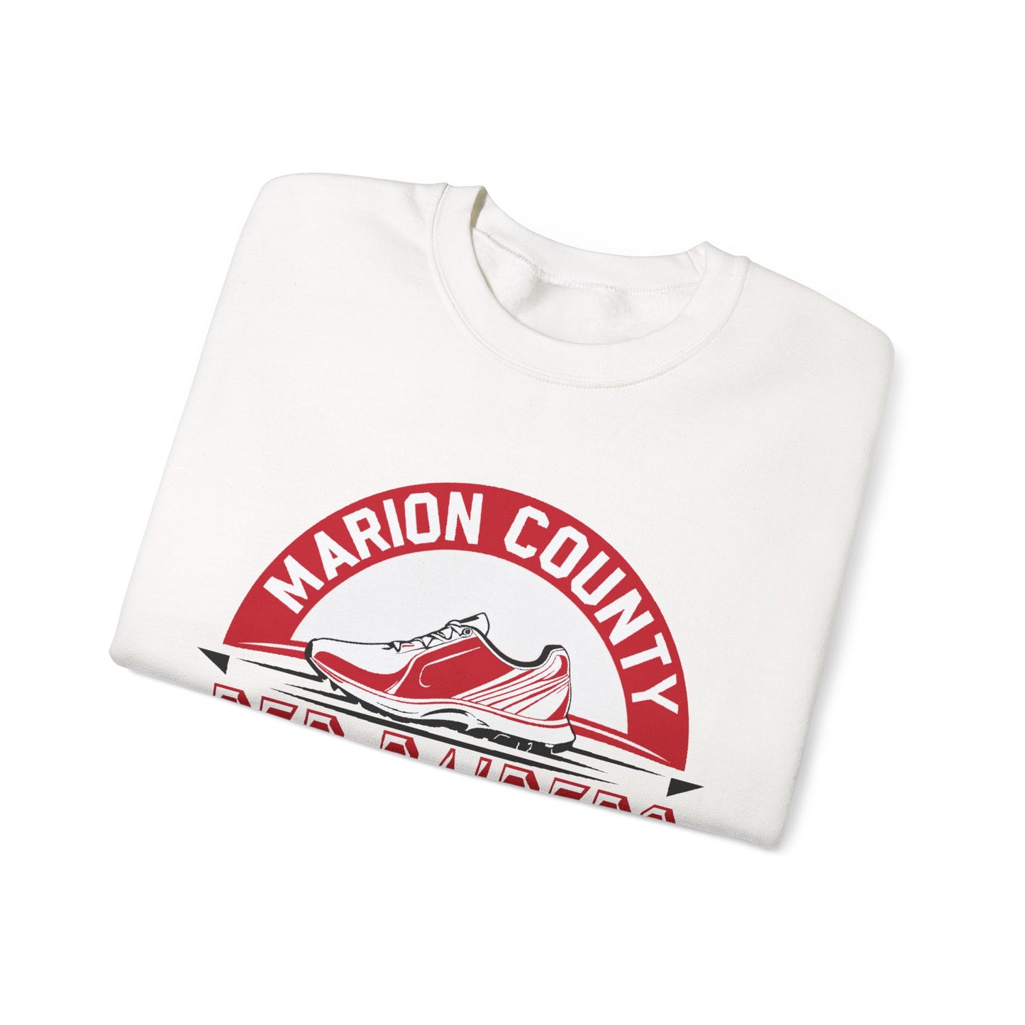 Adult Crewneck Sweatshirt \ Marion County Red Raiders Cross-Country \ MCCC1