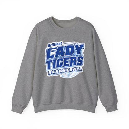 Adult Crewneck Sweatshirt \ Brilliant Tigers Basketball \ BTBKG2