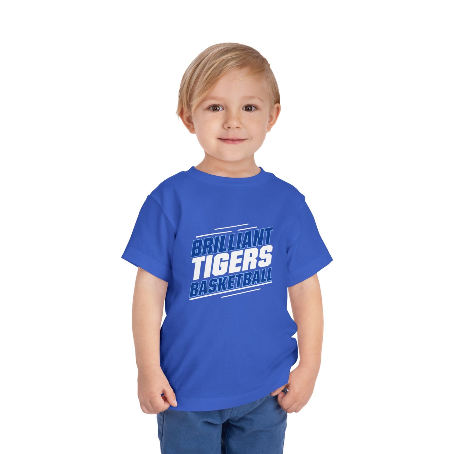 Toddler Tee \ Brilliant Tigers Basketball \ BTBK2