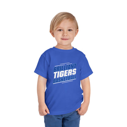 Toddler Tee \ Brilliant Tigers Basketball \ BTBK2