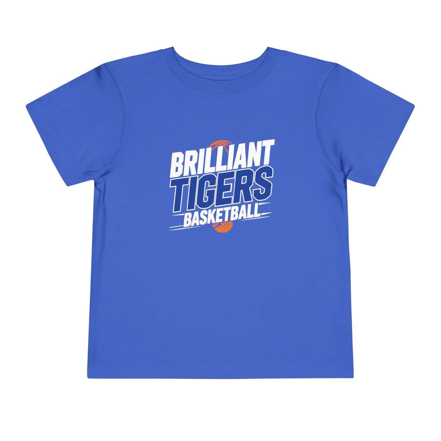 Toddler Tee \ Brilliant Tigers Basketball \ BTBK1