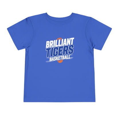 Toddler Tee \ Brilliant Tigers Basketball \ BTBK1