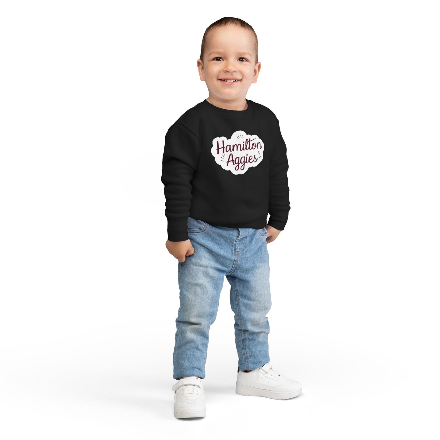 Toddler Crewneck Sweatshirt \ Hamilton Aggies \ HAG1
