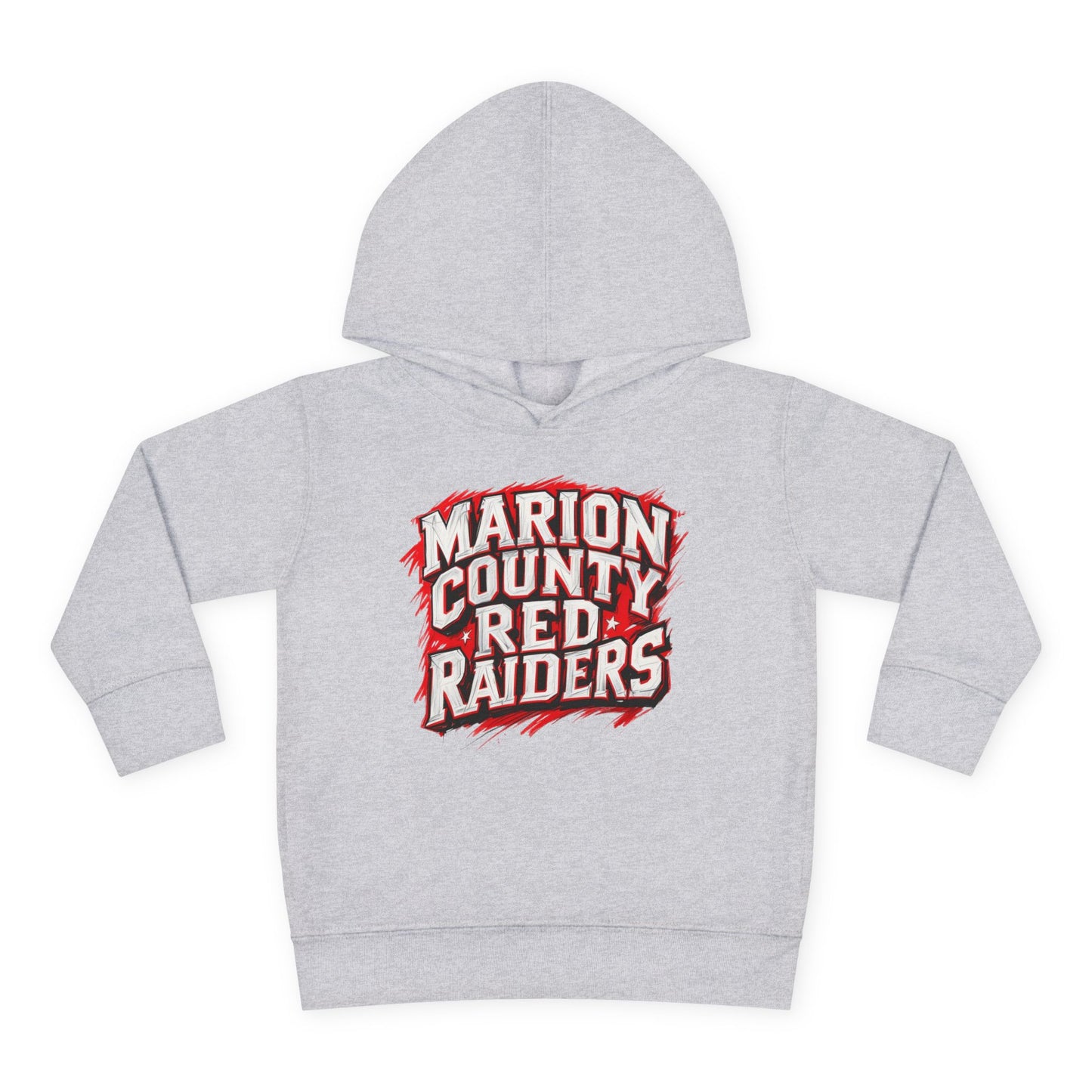 Toddler Hoodie Sweatshirt \ Marion County Red Raiders \ MC1