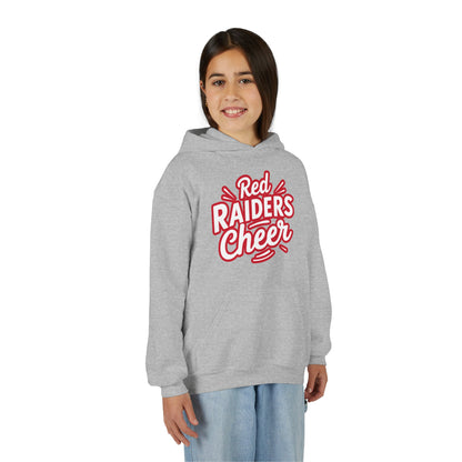 Youth Hooded Sweatshirt \ Marion County Red Raiders Cheer \ MCC1