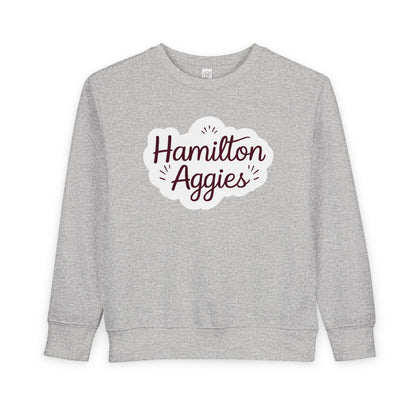 Toddler Crewneck Sweatshirt \ Hamilton Aggies \ HAG1