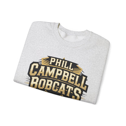 Adult Crewneck Sweatshirt \ Phill Campbell Bobcats \ PCB1