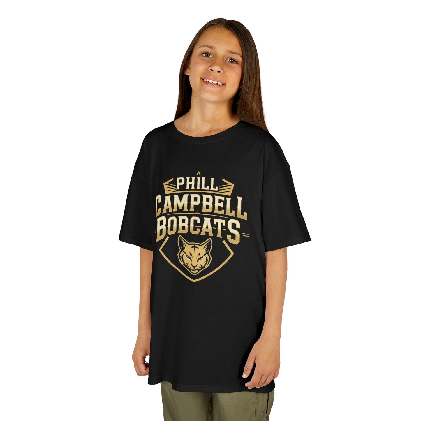 Youth Tee \ Phill Campbell Bobcats \ PCB1