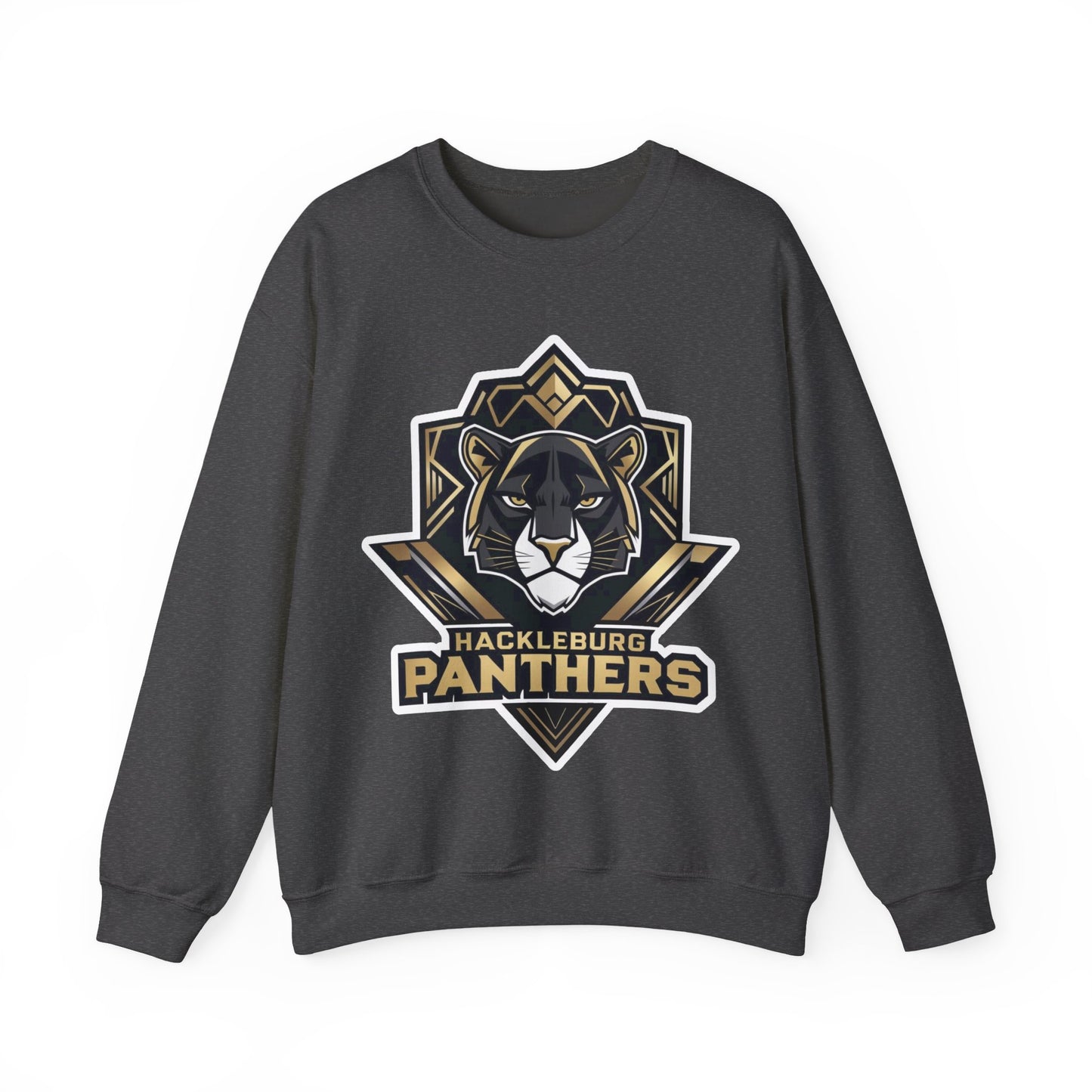 Adult Crewneck Sweatshirt \ Hackleburg Panthers \ HP1