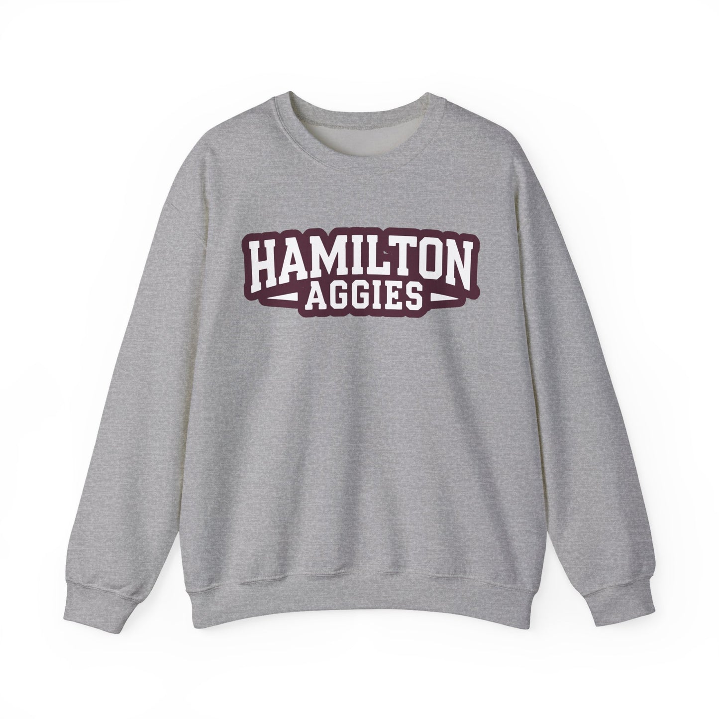 Adult Crewneck Sweatshirt \ Hamilton Aggies \ HA3