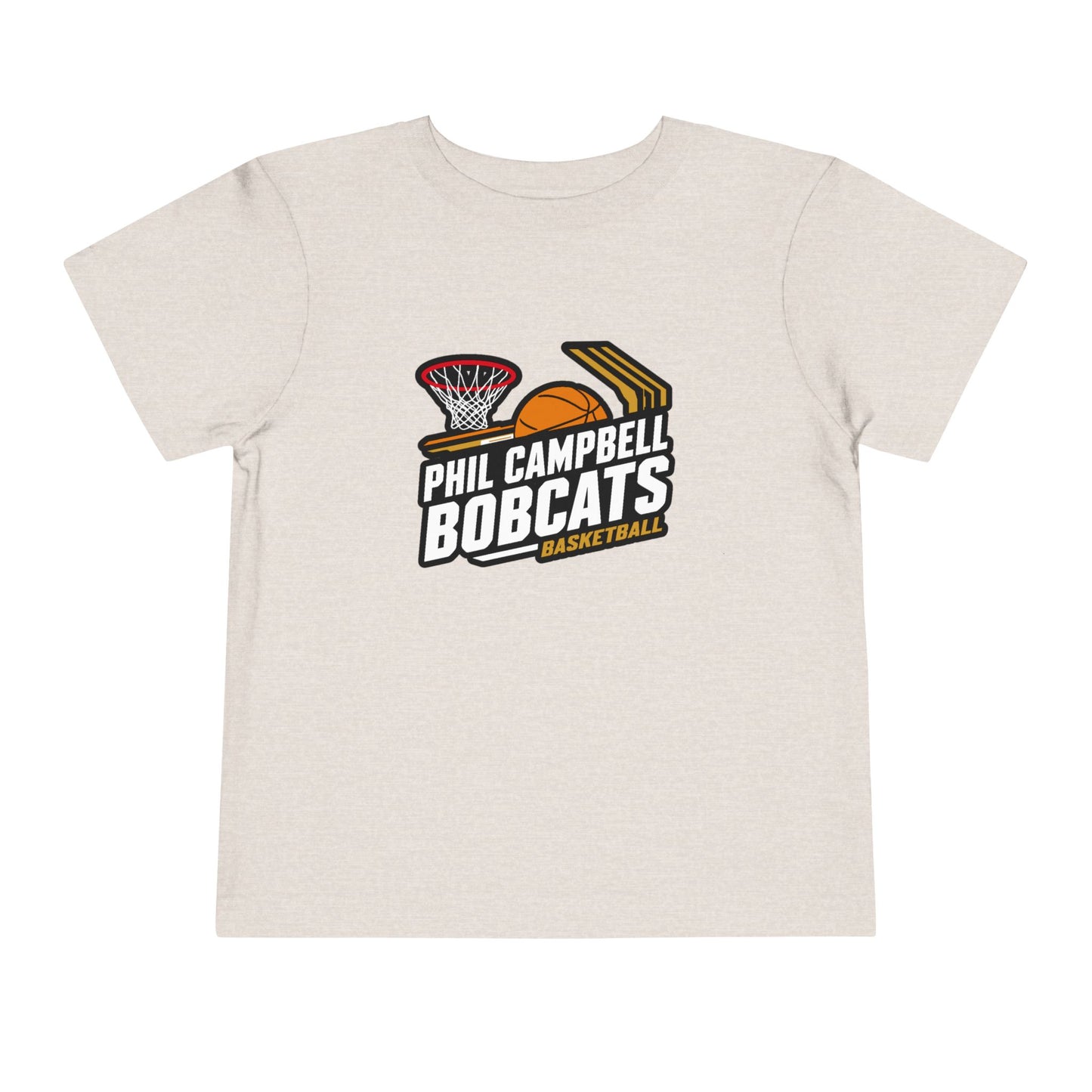 Toddler Tee \ Phil Campbell Bobcats Basketball \ PCBBK1