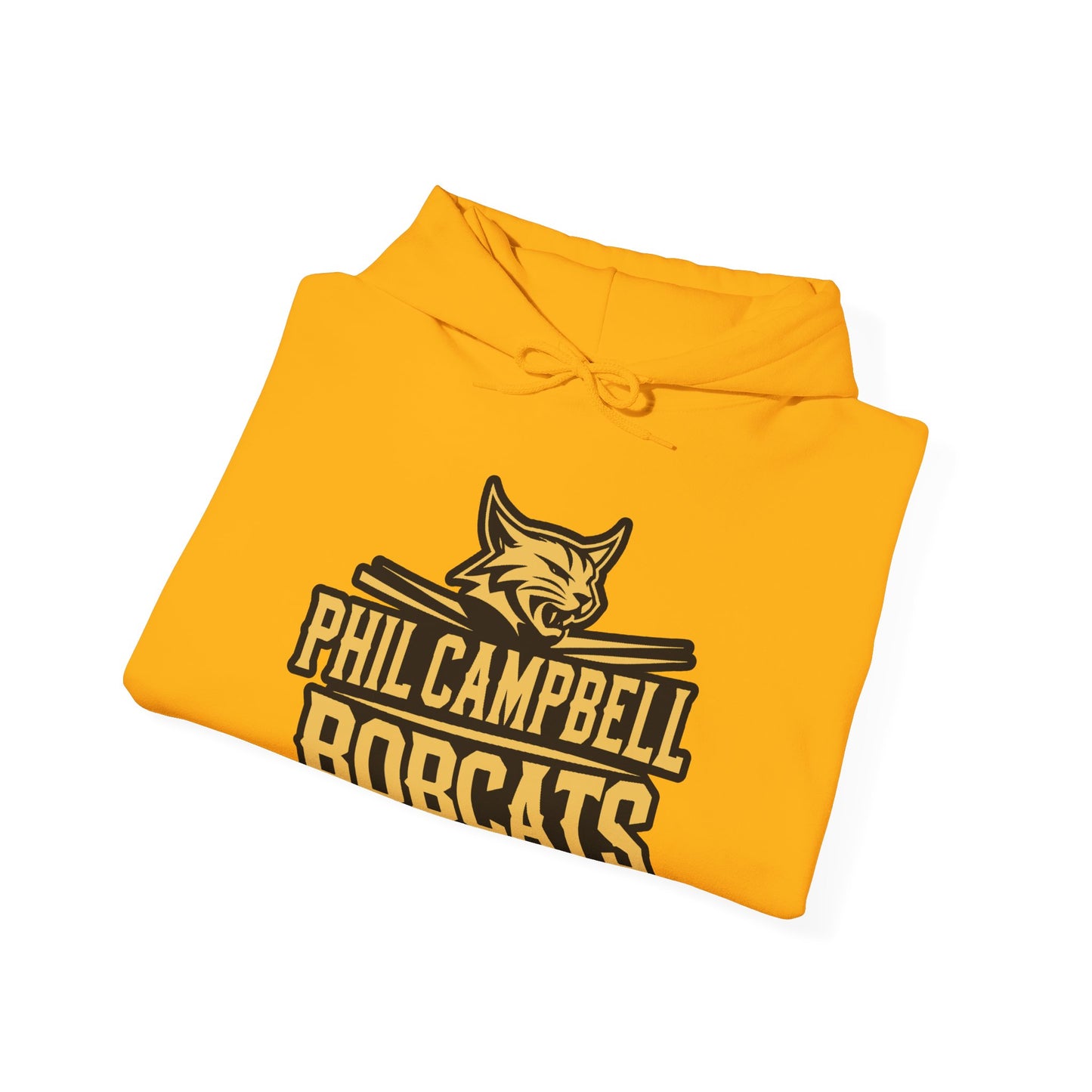 Adult Hoodie Sweatshirt \ Phil Campbell Bobcats \ PCB2