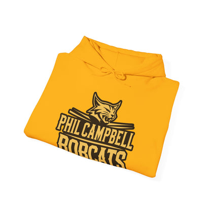 Adult Hoodie Sweatshirt \ Phil Campbell Bobcats \ PCB2