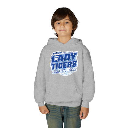 Youth Hoodie Sweatshirt \ Brilliant Tigers Basketball \ BTBKG2